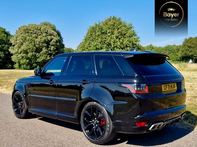 Land Rover Range Rover Sport P575 V8 Gpf Svr Black #5