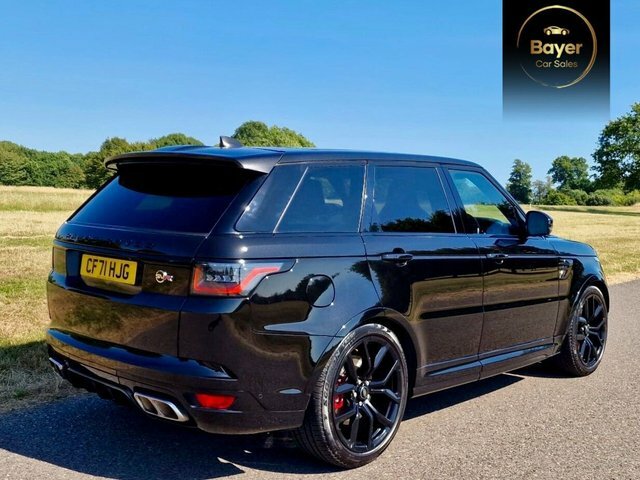 Land Rover Range Rover Sport P575 V8 Gpf Svr Black #4
