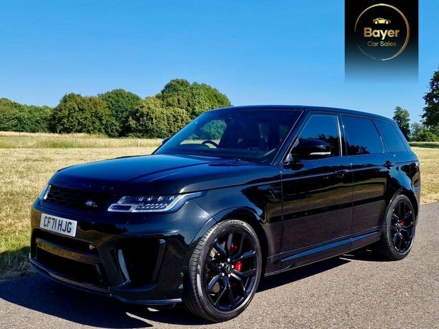 Land Rover Range Rover Sport P575 V8 Gpf Svr Black