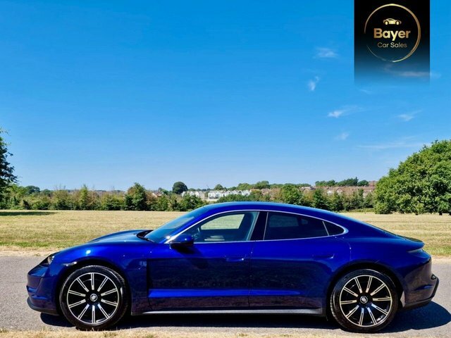 Porsche Taycan Plus 93.4Kwh 4S Saloon Blue #3