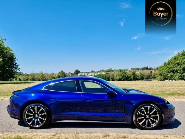 Porsche Taycan Plus 93.4Kwh 4S Saloon Blue #2