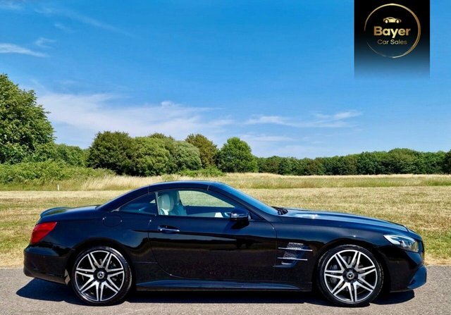 Mercedes-Benz SL Class Sl400 V6 Amg Line Black #5