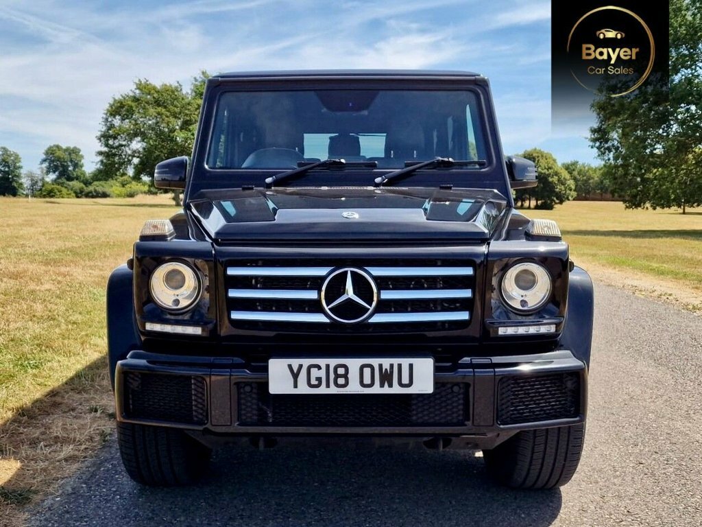 Mercedes-Benz G Class 5.5 G63 V8 Biturbo Amg Spds7gt 4Wd Euro 6 Ss 5 Black #39
