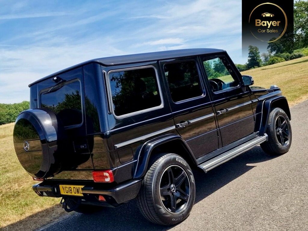 Mercedes-Benz G Class 5.5 G63 V8 Biturbo Amg Spds7gt 4Wd Euro 6 Ss 5 Black #43
