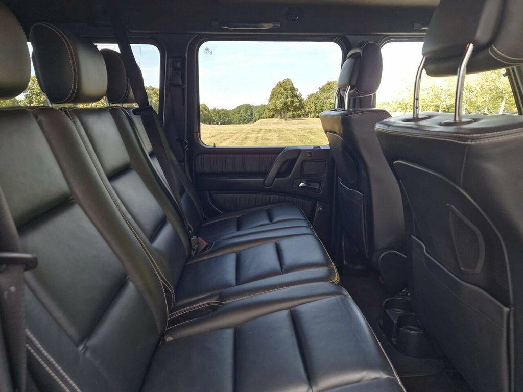 Mercedes-Benz G Class 5.5 G63 V8 Biturbo Amg Spds7gt 4Wd Euro 6 Ss 5 Black #33