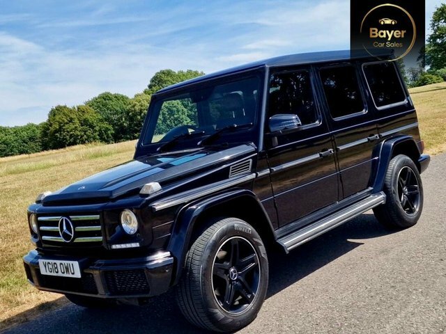 Mercedes-Benz G Class 5.5 G63 V8 Biturbo Amg Spds7gt 4Wd Euro 6 Ss 5 Black #20