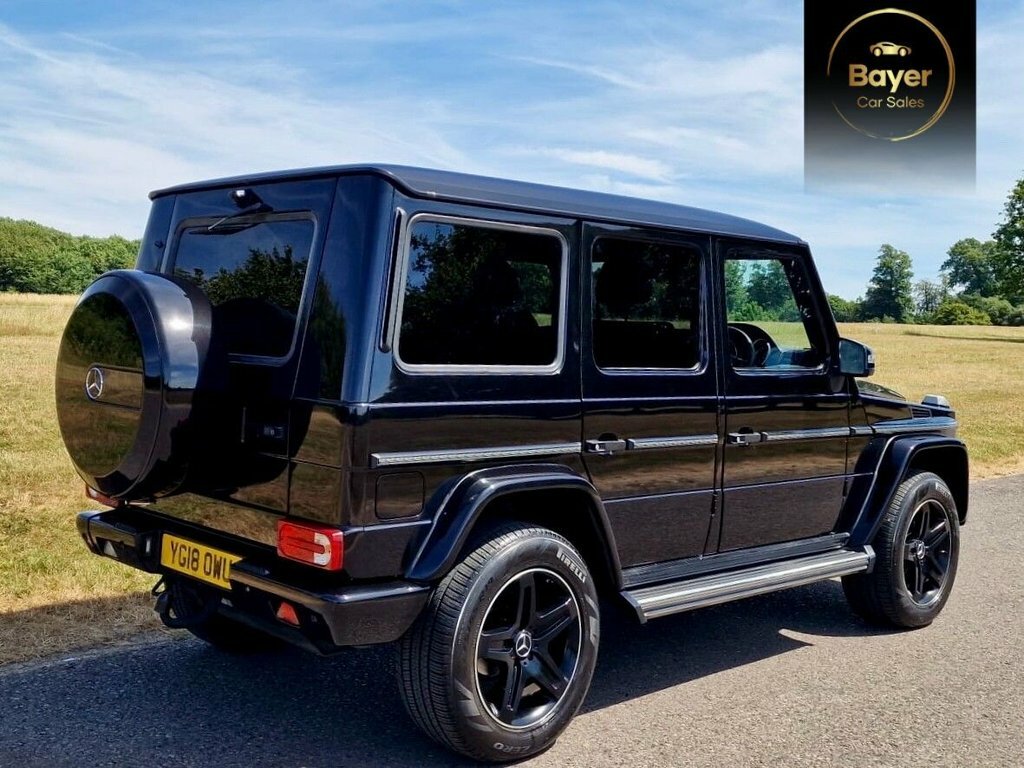 Mercedes-Benz G Class 5.5 G63 V8 Biturbo Amg Spds7gt 4Wd Euro 6 Ss 5 Black #26