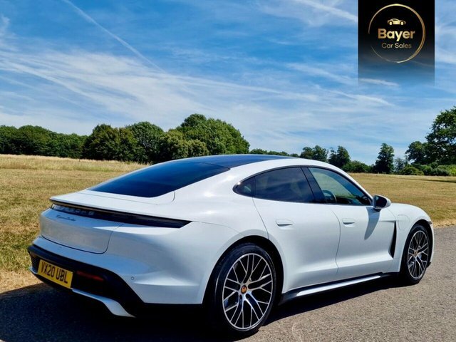 Porsche Taycan Plus 93.4Kwh Turbo Saloon White #4