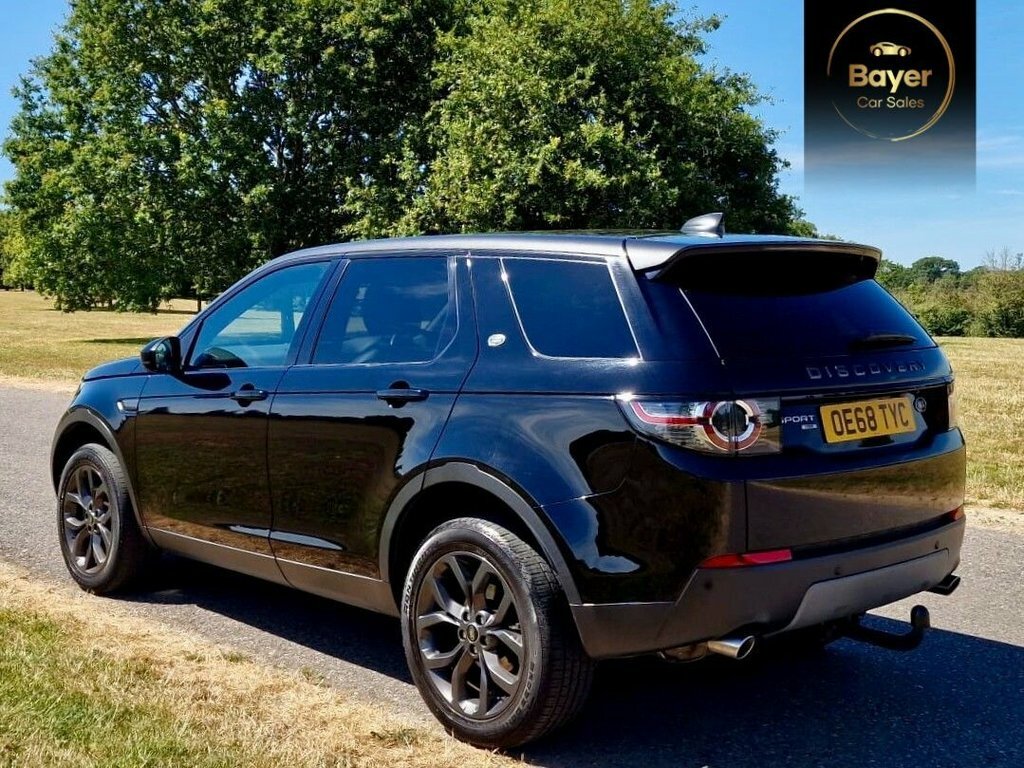 Land Rover Discovery Sport Td4 Hse Black Black #26