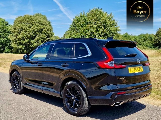 Honda Cr-V 17.7Kwh Advance Tech Suv Black #5