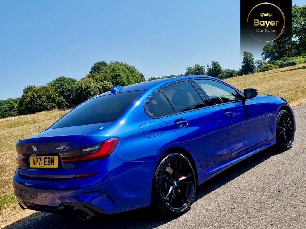 BMW 3 Series 330E M Sport Phev Hybrid Estate 2.0 330E Black #45
