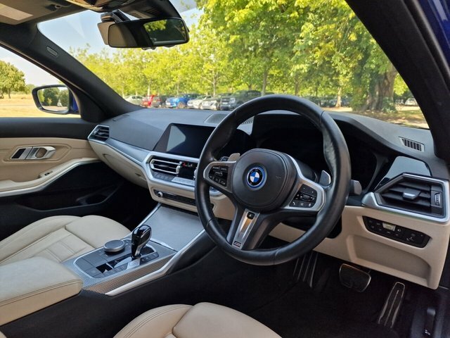 BMW 3 Series 330E M Sport Phev Hybrid Estate 2.0 330E Black #17