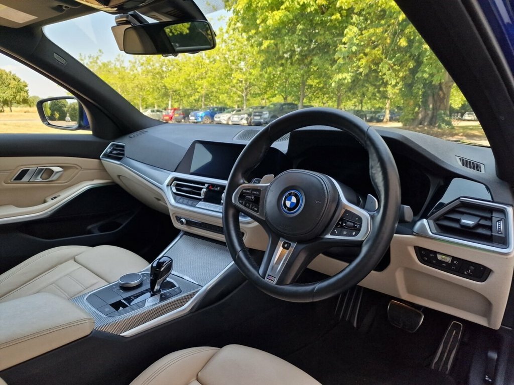 BMW 3 Series 330E M Sport Phev Hybrid Estate 2.0 330E Black #40