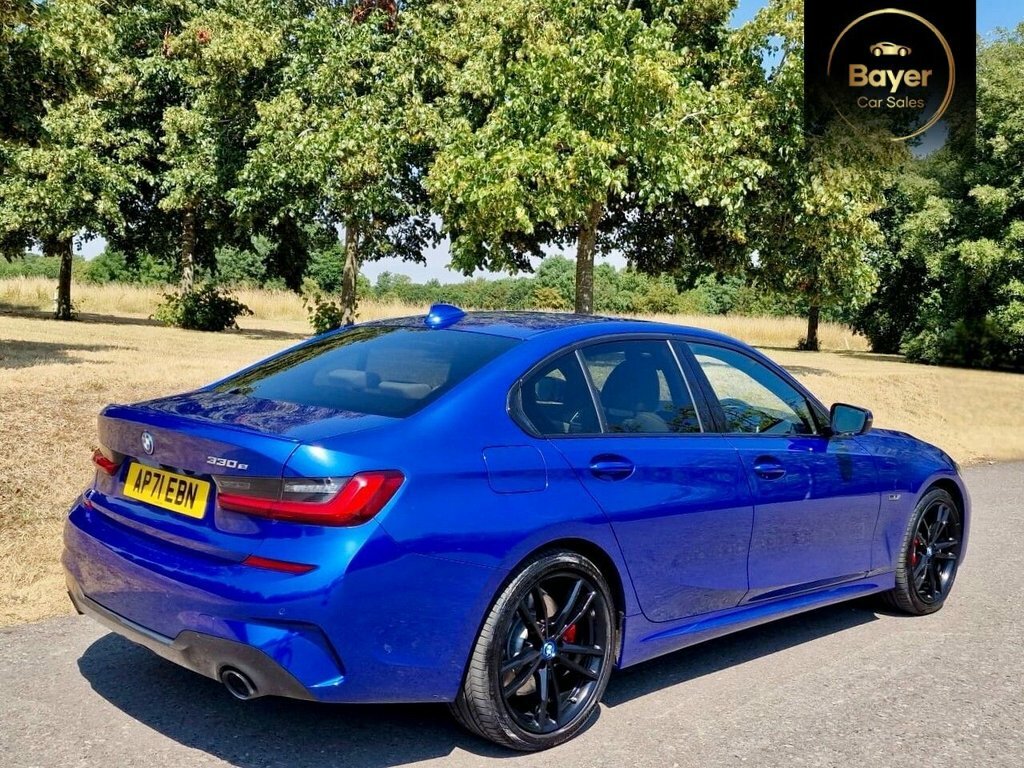 BMW 3 Series 330E M Sport Phev Hybrid Estate 2.0 330E Black #27