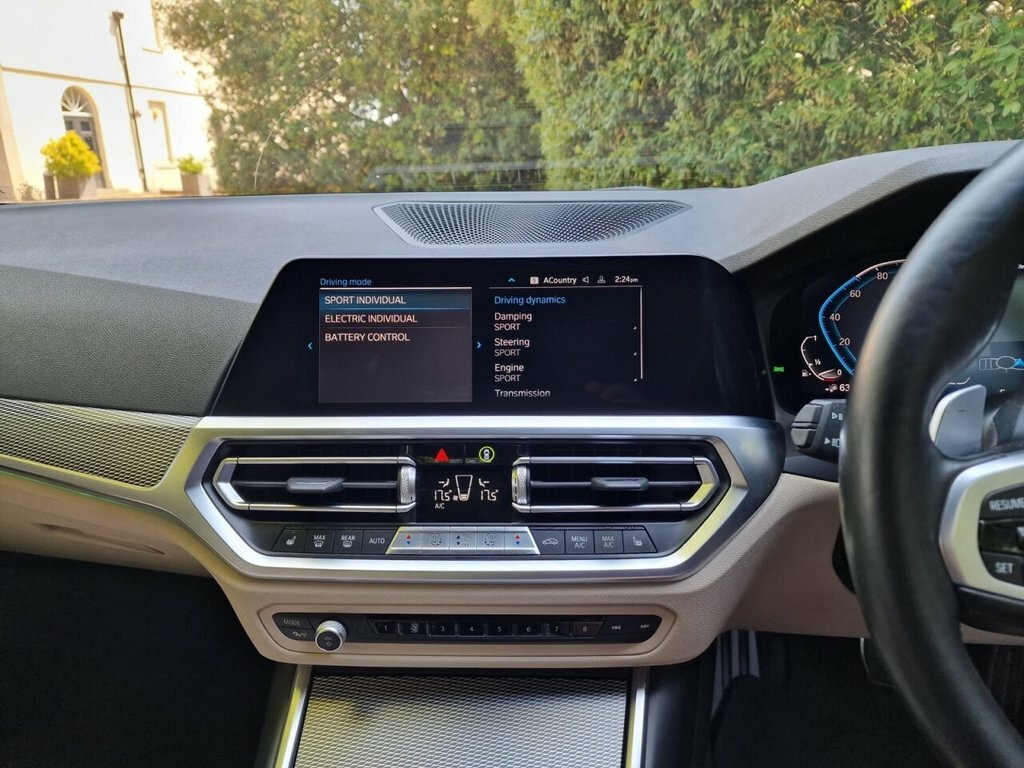 BMW 3 Series 330E M Sport Phev Hybrid Estate 2.0 330E Black #36