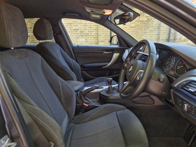 BMW 1 Series 118D M Sport Hatchback Grey #6
