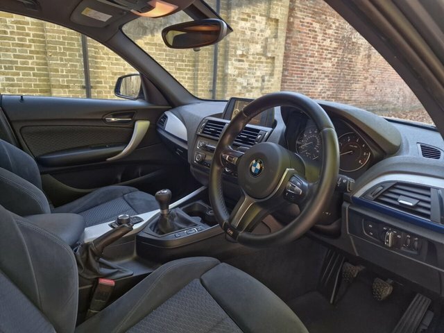 BMW 1 Series 1.6 116I Sport Hatchback Euro 6 Black #8