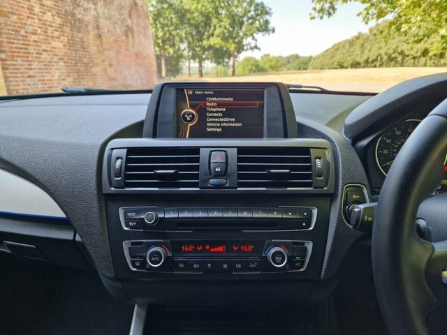 BMW 1 Series 1.6 116I Sport Hatchback Euro 6 Black #11