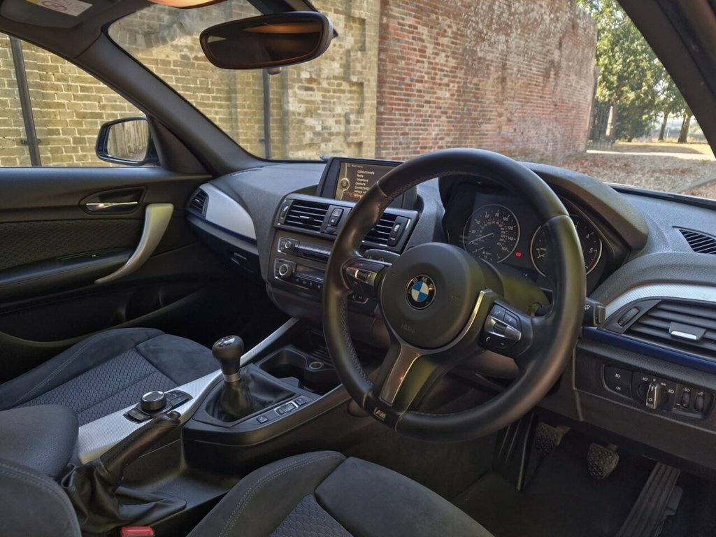 BMW 1 Series 1.6 116I Sport Hatchback Euro 6 Black #33