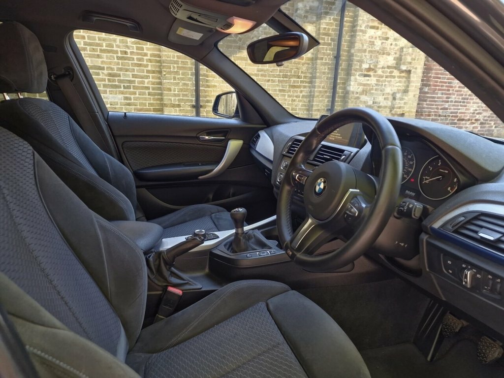 BMW 1 Series 1.6 116I Sport Hatchback Euro 6 Black #27