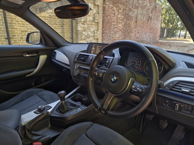 BMW 1 Series 1.6 116I Sport Hatchback Euro 6 Black #14