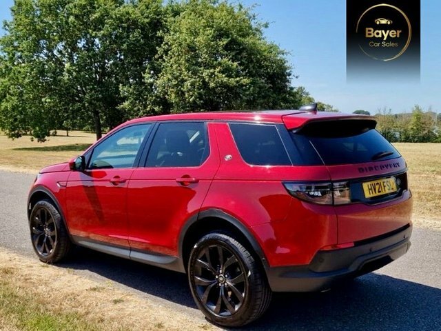 Land Rover Discovery Sport P200 Mhev Se Suv Red #5