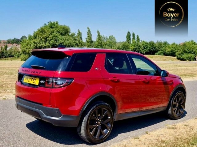 Land Rover Discovery Sport P200 Mhev Se Suv Red #4