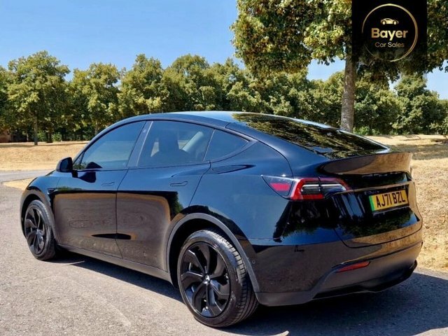 Tesla Model Y Motor Long Range Suv Black #4
