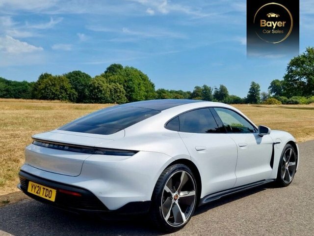 Porsche Taycan Plus 93.4Kwh 4S Saloon Grey #4