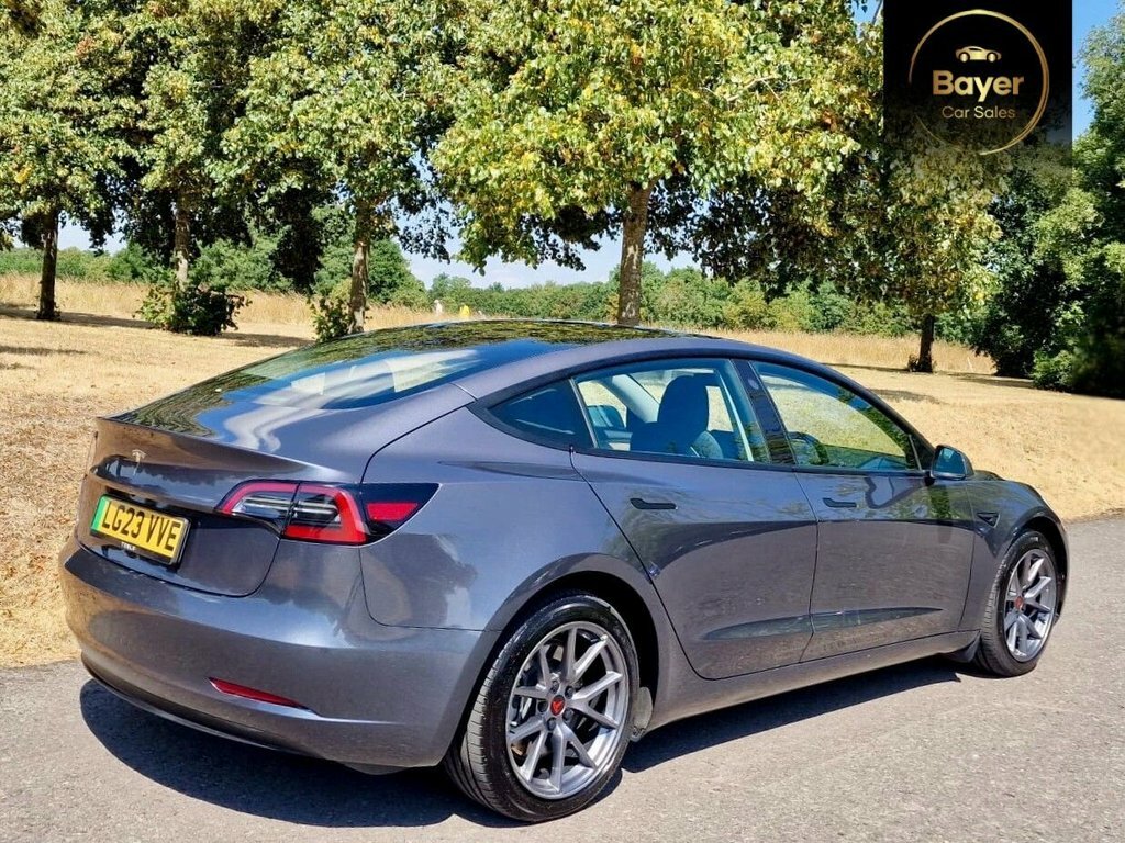 Tesla Model 3 4dr Electric Auto Rwd Black #25