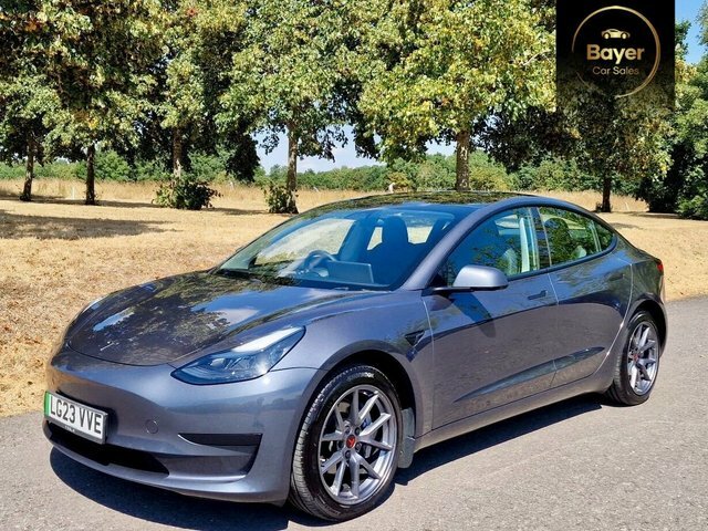 Tesla Model 3 4dr Electric Auto Rwd Grey