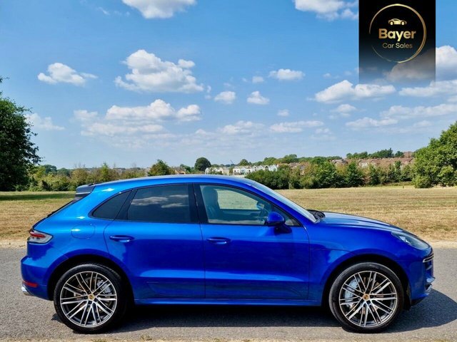 Porsche Macan V6 Turbo Suv Blue #2