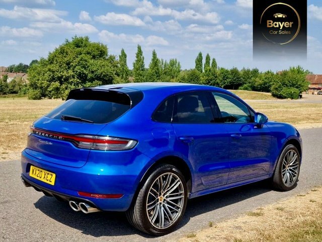 Porsche Macan V6 Turbo Suv Blue #4