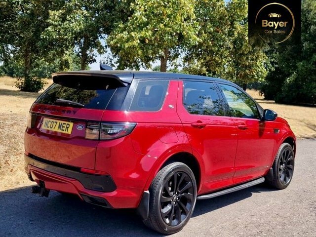 Land Rover Discovery Sport D180 Mhev R-dynamic Hse NC07MER Red #4