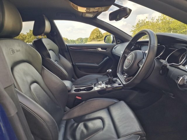 Audi A5 Tdi Black Edition Plus Blue #6