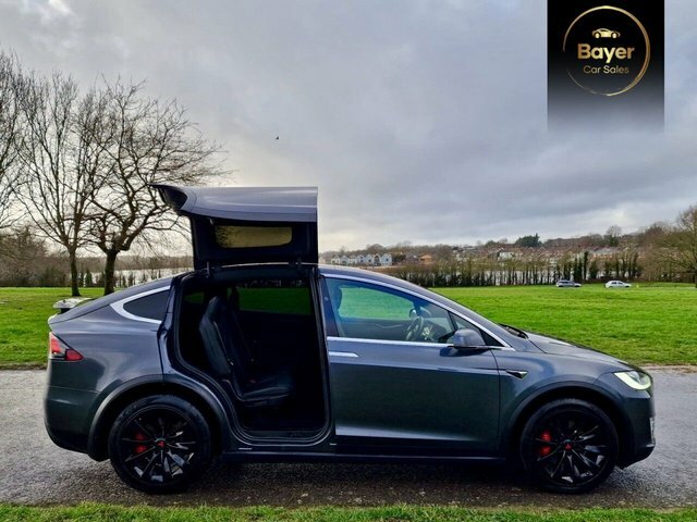 Tesla Model X Motor Performance Suv Grey #3