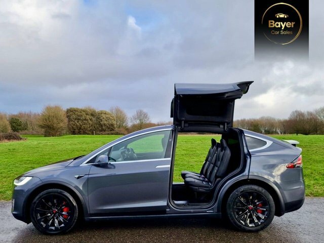 Tesla Model X Motor Performance Suv Grey #5