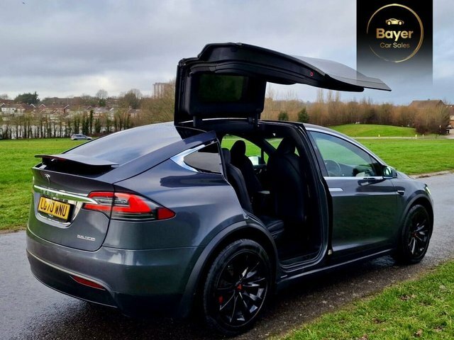 Tesla Model X Motor Performance Suv Grey #6