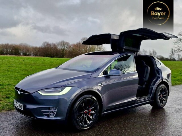 Tesla Model X Motor Performance Suv Grey