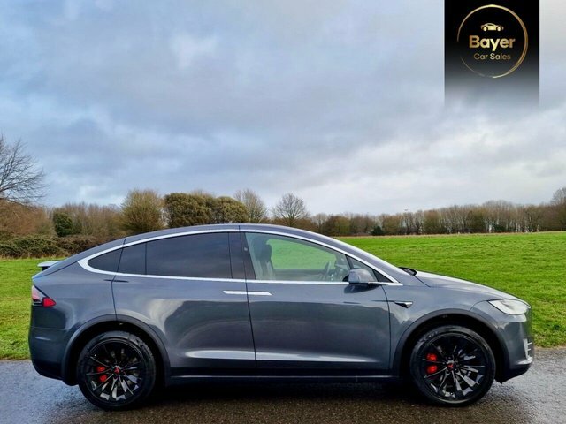 Tesla Model X Motor Performance Suv Grey #4