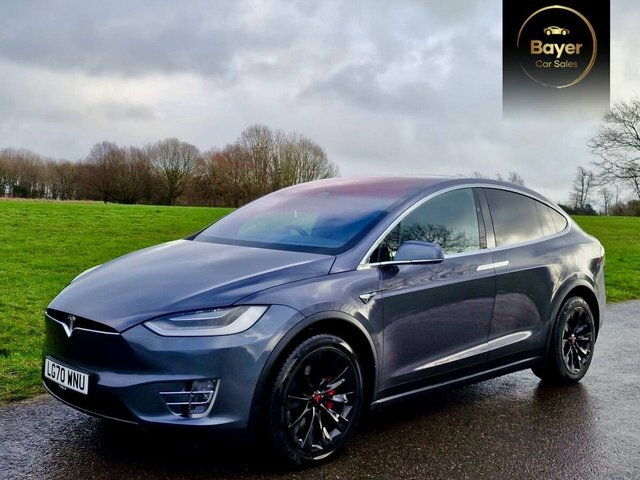Tesla Model X Motor Performance Suv Grey #2