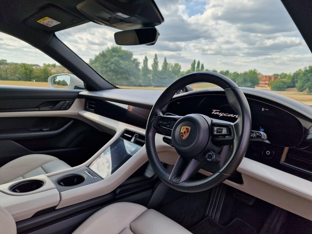 Porsche Taycan Saloon Red #54