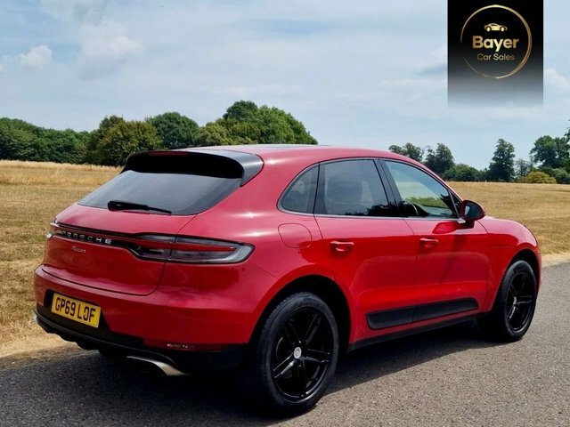 Porsche Macan Suv Pdk Red #4