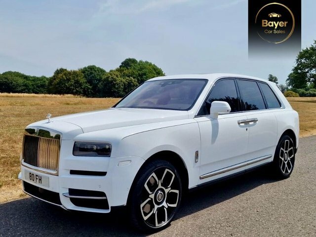 Rolls-Royce Cullinan V12 Suv White