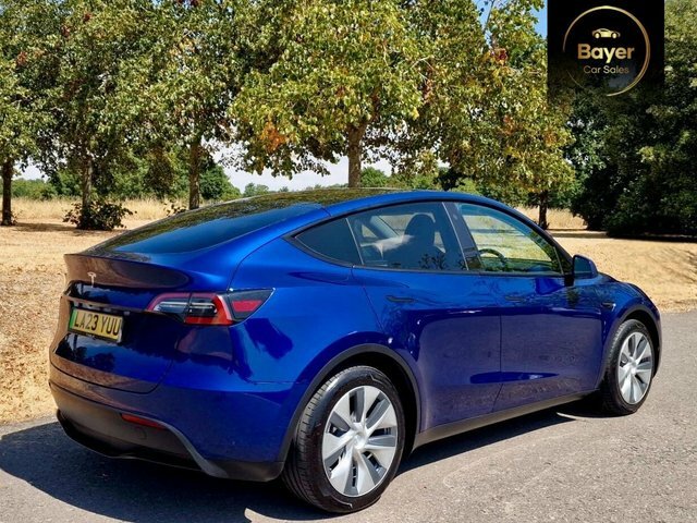 Tesla Model Y 5dr Electric Auto Rwd Blue #4