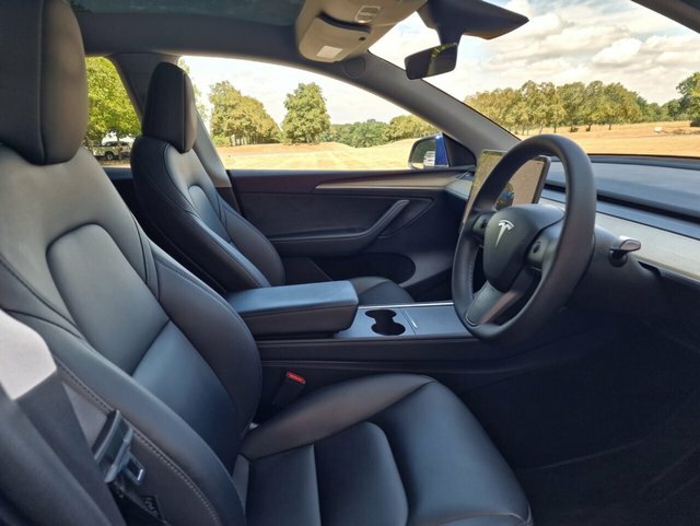 Tesla Model Y 5dr Electric Auto Rwd Blue #6
