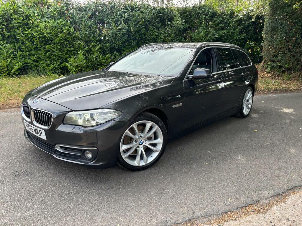 BMW 5 Series 2.0 520D Luxury Touring Euro 6 Ss 201 HX15MKP Grey #4
