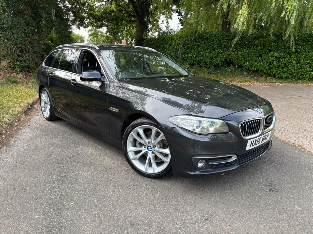 BMW 5 Series 2.0 520D Luxury Touring Euro 6 Ss 201 HX15MKP Grey #3