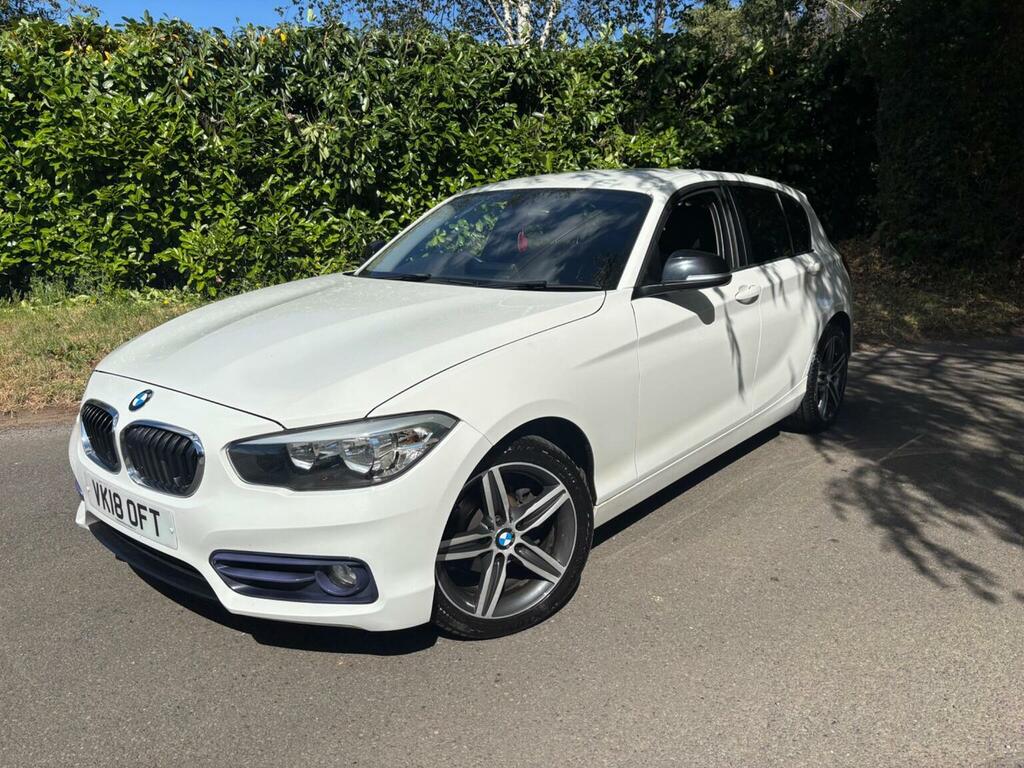 BMW 1 Series 1.5 118I Sport Euro 6 Ss 201818 VK18OFT White #4