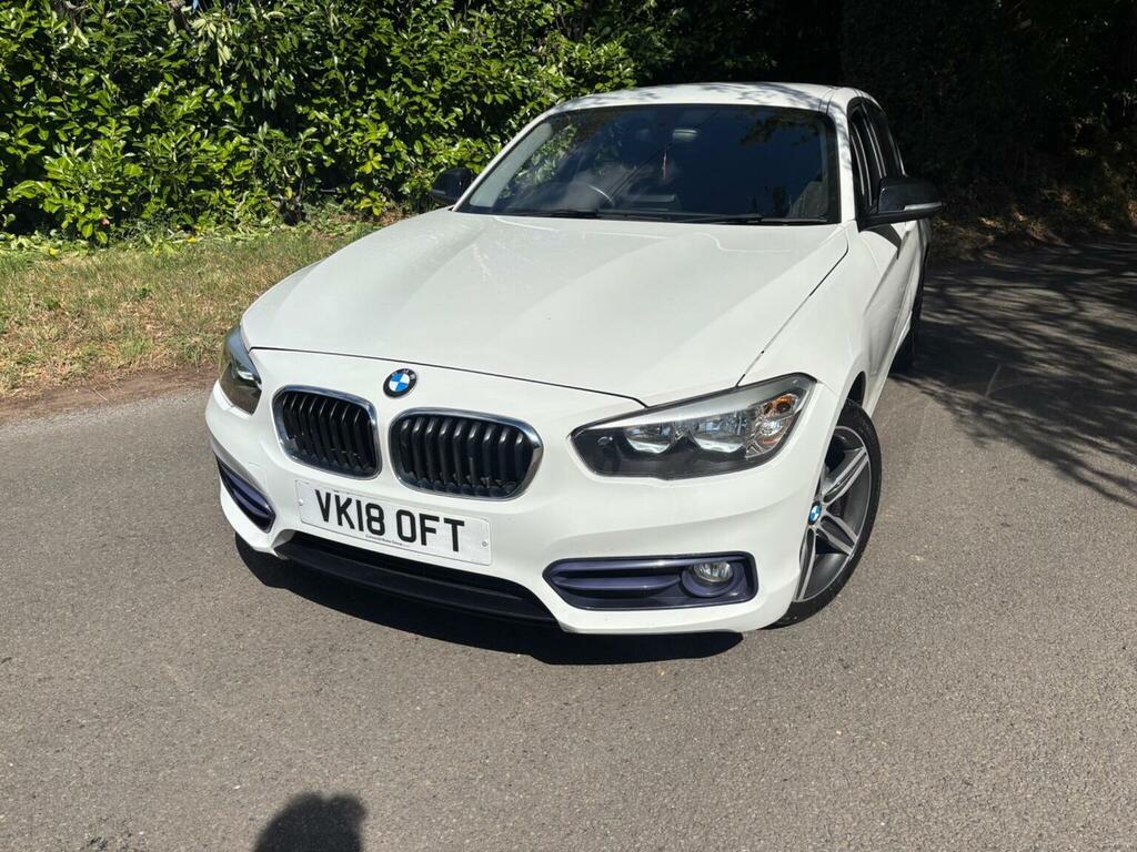 BMW 1 Series 1.5 118I Sport Euro 6 Ss 201818 VK18OFT White #5